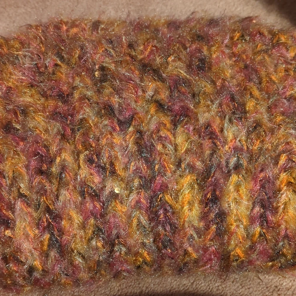 Amanda Blu. Feathered Scarf Sunset Shimmer SALE SALE